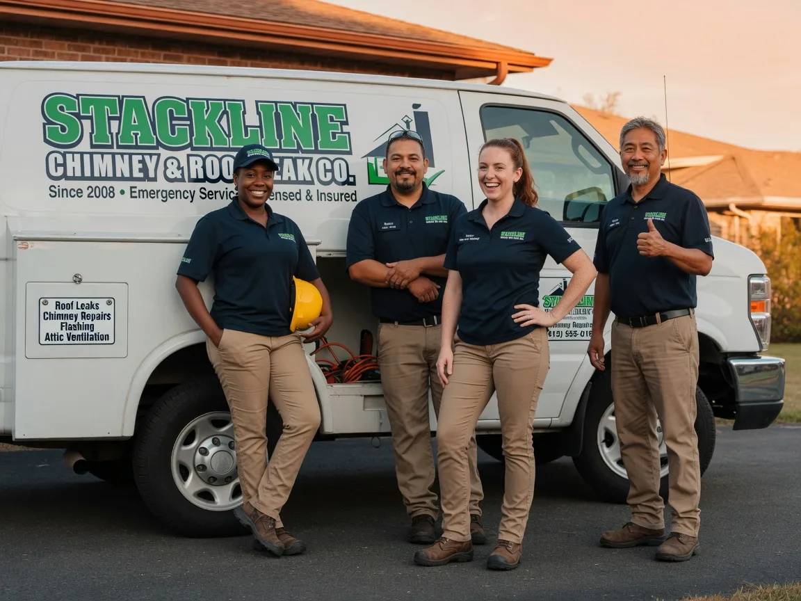 Chimney flashing repair company in Everett, MA